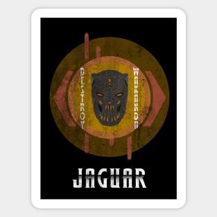 Golden Jaguar Variant T-Shirt Sticker